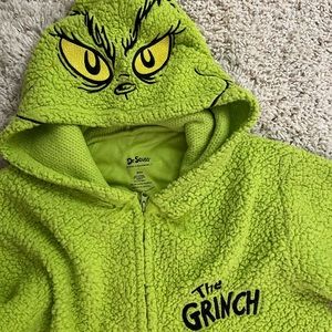 The Grinch Adult union suit onesie Sz S